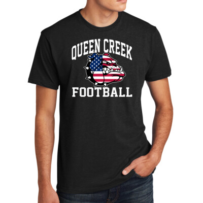 American Bulldog Football T-shirt Thumbnail
