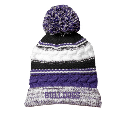 Bulldogs Pom Pom Beanie Thumbnail