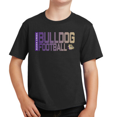 Youth Bulldog Football Lines PG T-shirt Thumbnail