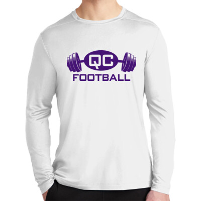 Unisex QC Barbell Posi-UV Long Sleeve Tee Thumbnail