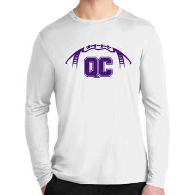 Unisex QC Football Posi-UV Long Sleeve Tee Thumbnail