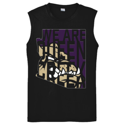 Unisex  We are Queen Creek Sleeveless PosiCharge Competitor Tee Thumbnail
