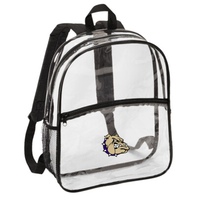 Clear Bulldog Backpack Thumbnail