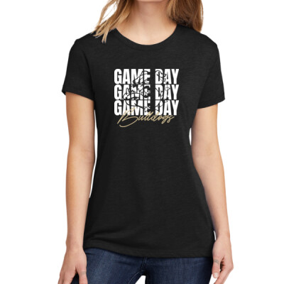 Ladies Game Day Bulldogs T-shirt  Thumbnail