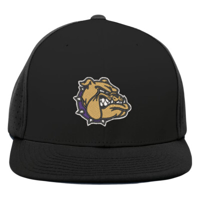 Embroidered Bulldog Perforated F3 Performance Flexfit Cap Thumbnail