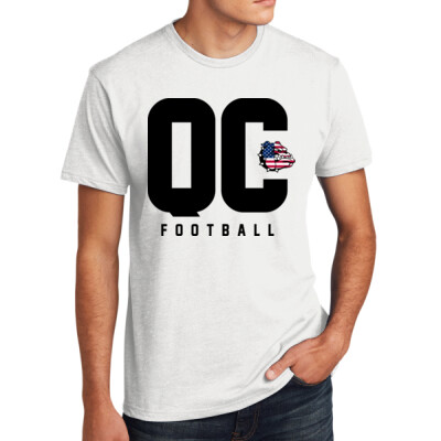 QC Bulldog Football Unisex T-shirt Thumbnail
