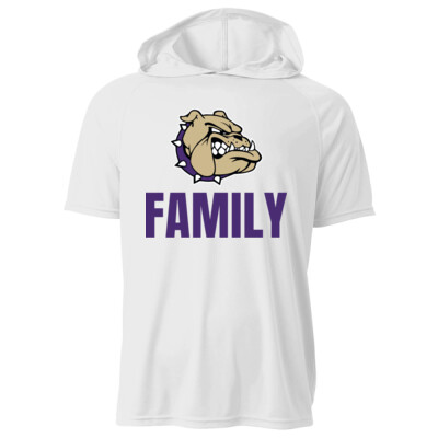 Bulldog Family Hooded SS Tee Thumbnail