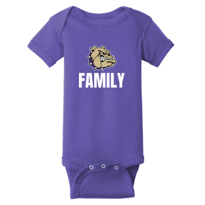 Infant Bulldog Family Onesie Thumbnail