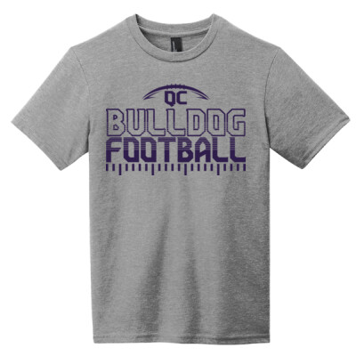 Youth QC Bulldog Football T-shirt Thumbnail