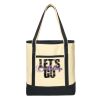 Large Cotton Canvas Boat Tote Thumbnail