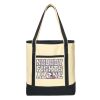 Large Cotton Canvas Boat Tote Thumbnail