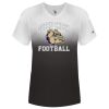 Women's V-Neck Ombre T-Shirt Thumbnail