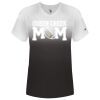 Women's V-Neck Ombre T-Shirt Thumbnail