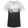 Women's V-Neck Ombre T-Shirt Thumbnail