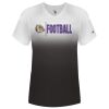 Women's V-Neck Ombre T-Shirt Thumbnail