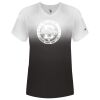 Women's V-Neck Ombre T-Shirt Thumbnail