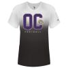 Women's V-Neck Ombre T-Shirt Thumbnail