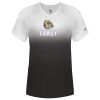 Women's V-Neck Ombre T-Shirt Thumbnail