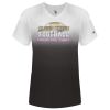 Women's V-Neck Ombre T-Shirt Thumbnail
