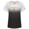Women's V-Neck Ombre T-Shirt Thumbnail