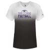 Women's V-Neck Ombre T-Shirt Thumbnail