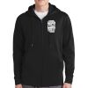 Sport Wick ® Fleece Full Zip Hooded Jacket Thumbnail