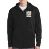 Sport Wick ® Fleece Full Zip Hooded Jacket Thumbnail