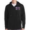 Sport Wick ® Fleece Full Zip Hooded Jacket Thumbnail