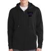 Sport Wick ® Fleece Full Zip Hooded Jacket Thumbnail