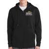Sport Wick ® Fleece Full Zip Hooded Jacket Thumbnail